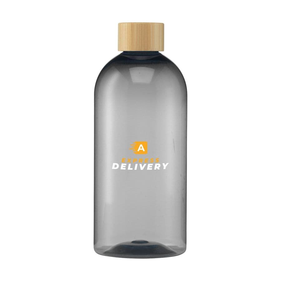 RPET Bottle Trans 500 ml water bottle Svart