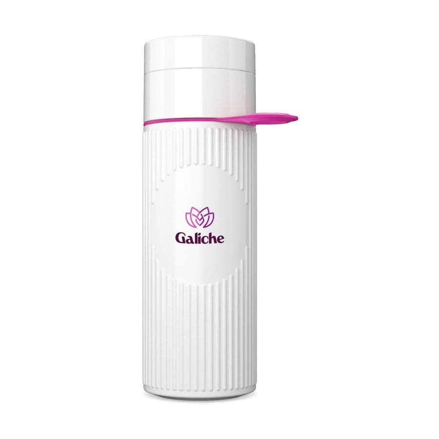 Join The Pipe Atlantis Ring Bottle White 500 ml Vit/rosa
