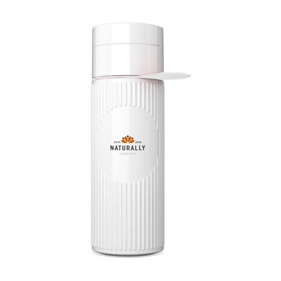 Join The Pipe Atlantis Ring Bottle White 500 ml Vit/vit