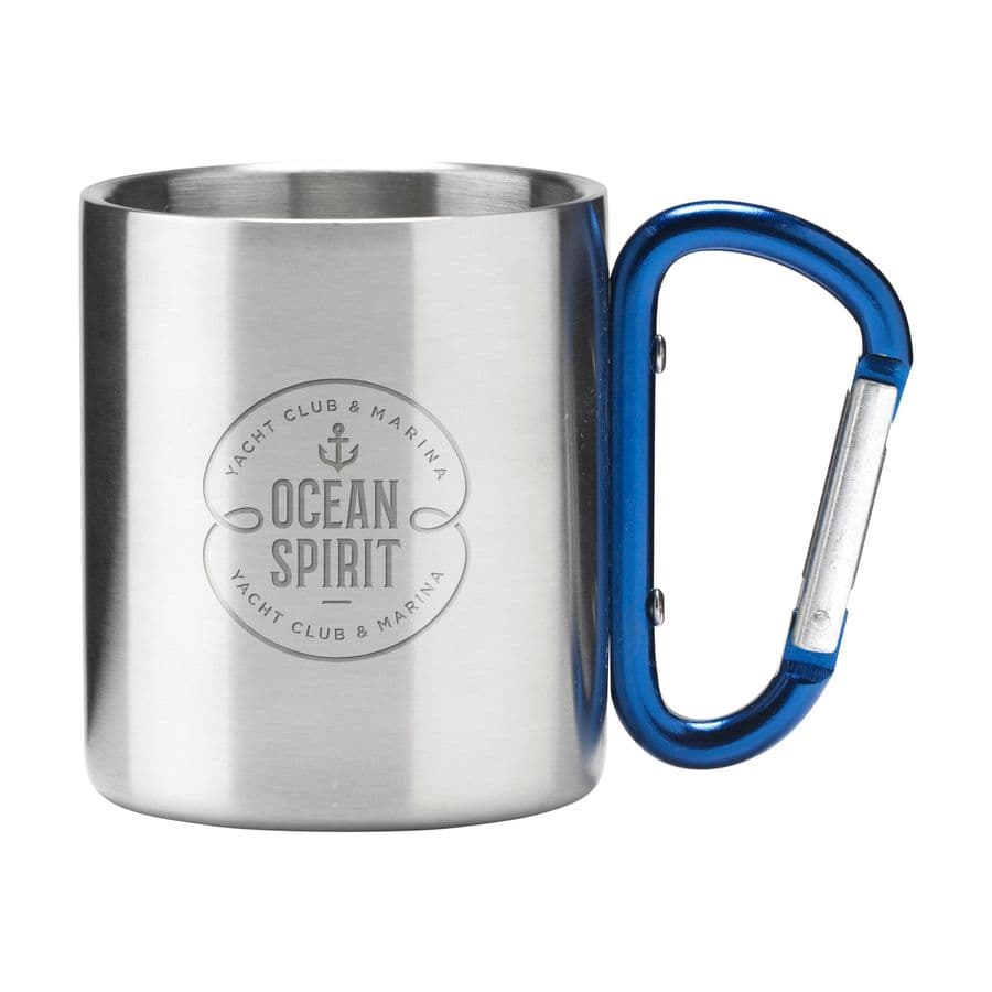 Carabiner RCS Outdoor Mug 220 ml Blå