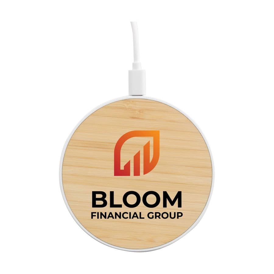 Bamboo 15W Wireless Fast Charger