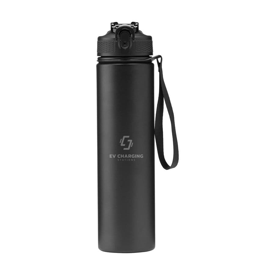 AquaSteel RCS Recycled Water Bottle 750 ml Svart