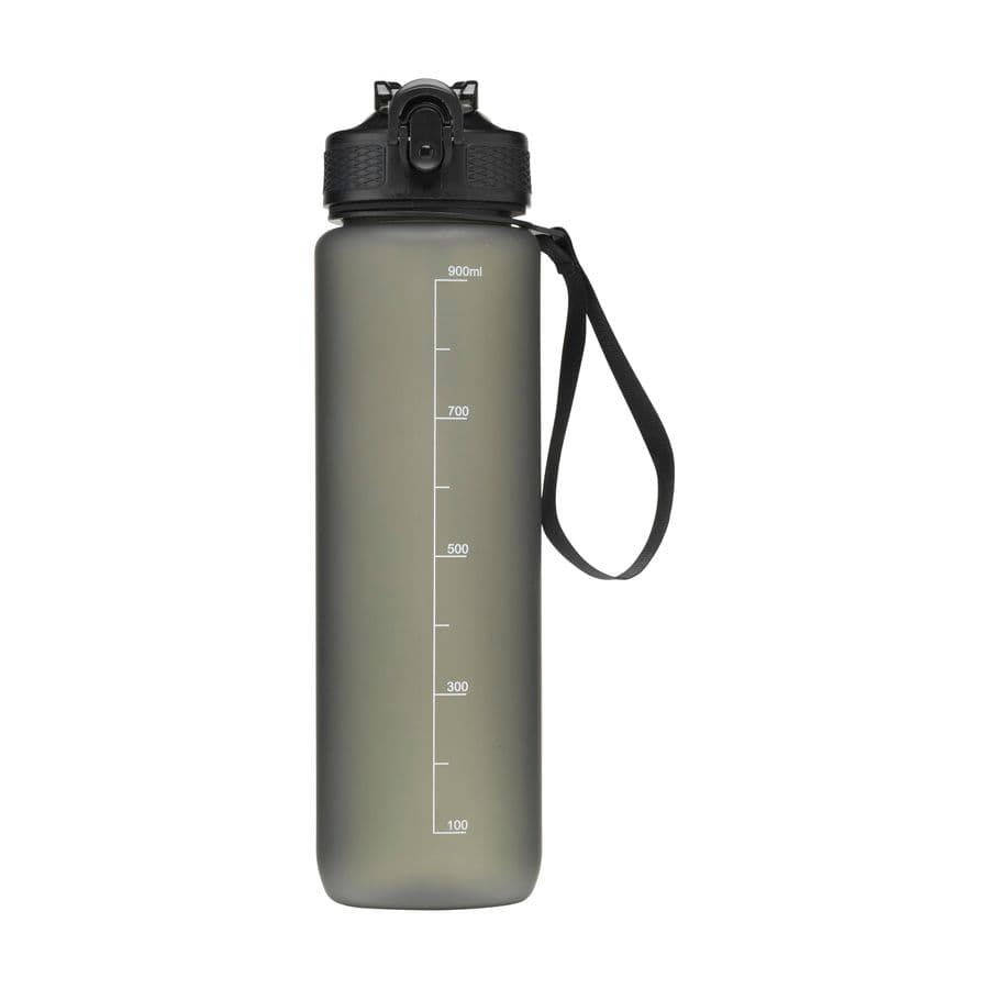 AquaSport RCS Recycled Water Bottle 1 L Svart