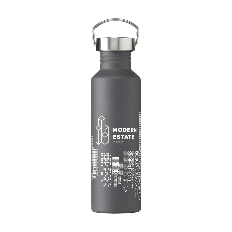 Nebraska RCS Recycled Steel 800 ml single wall Grå