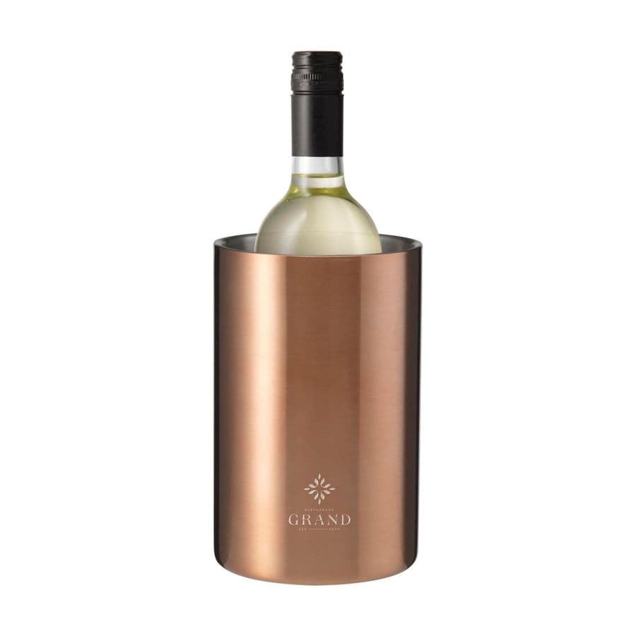 CoolSteel RCS Recycled Steel wine cooler Lätt koppar