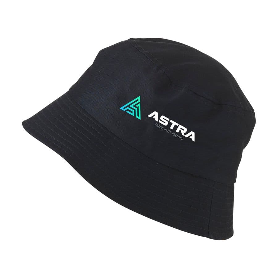 Cotton Bucket Hat Marinblå