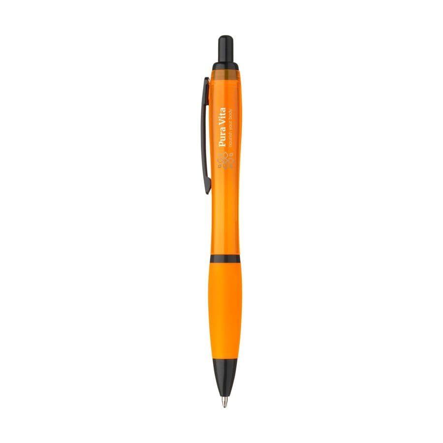 Athos TransBlack RCS Recycled ABS pen Orange