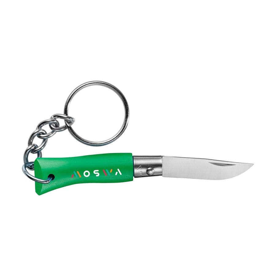 Opinel Keyring Pocket Knife No 02 Grön