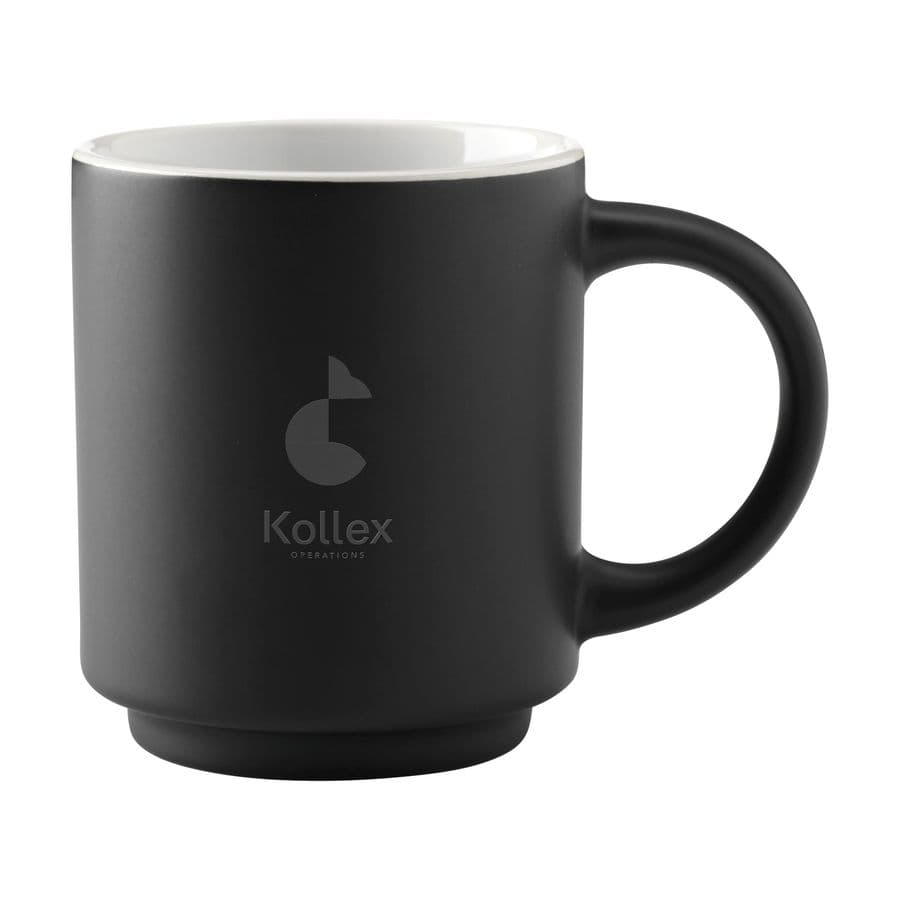 Stack Mug Black 180 ml