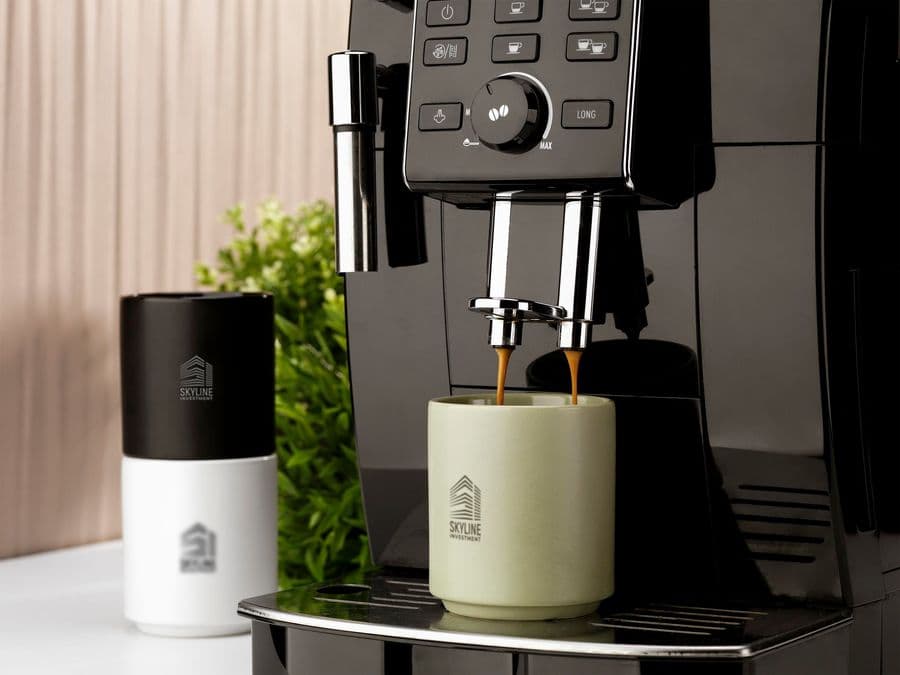 Elba Black Mug 200 ml