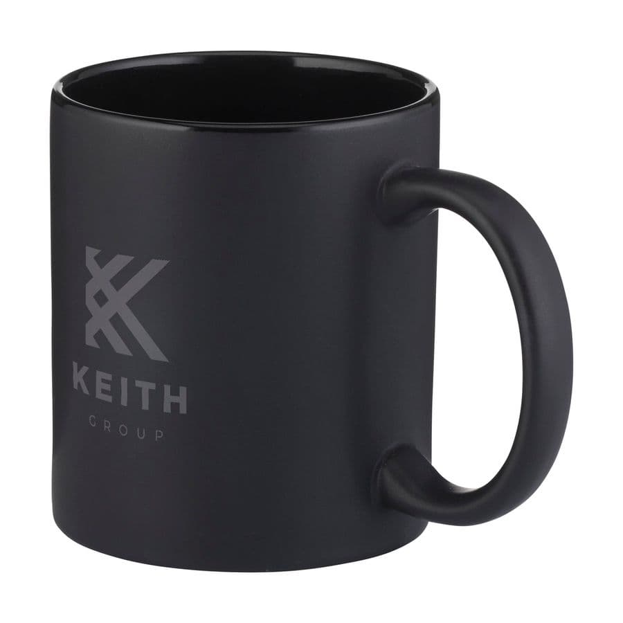Kitty Mug Matt Black 350 ml