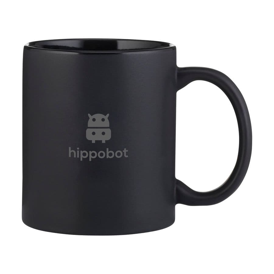 Kitty Mug Matt Black 350 ml