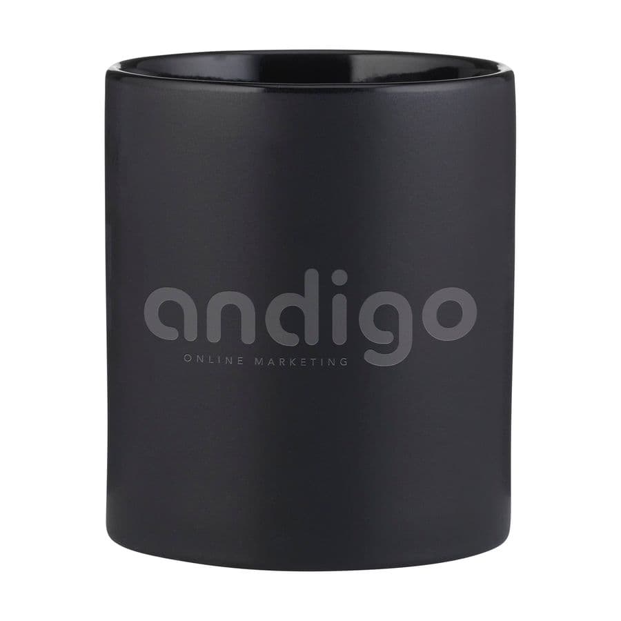 Kitty Mug Matt Black 350 ml
