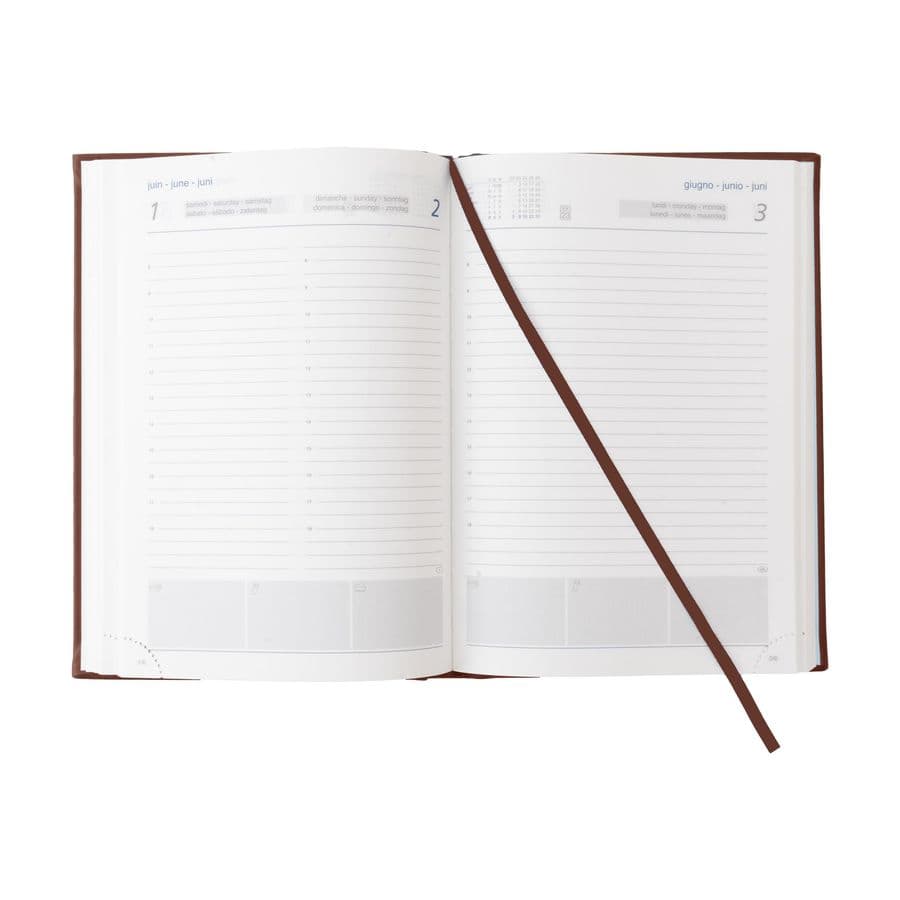 Eurotop Sabana diary A5 6-languages