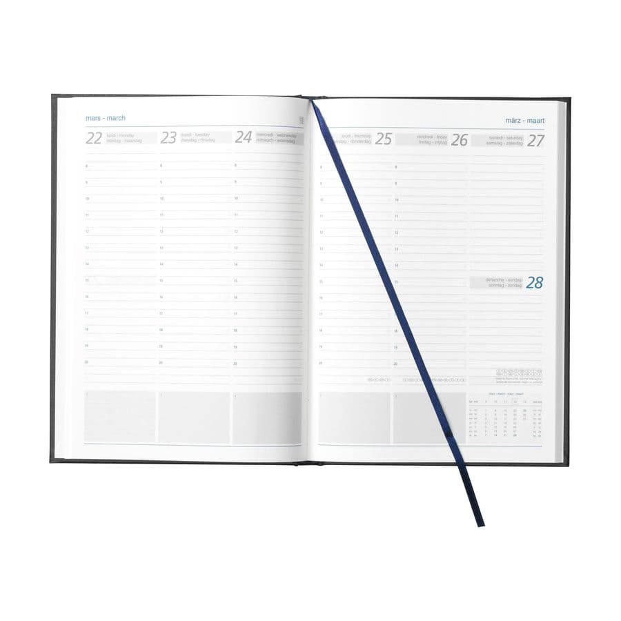 Eurodirect Balacron diary A5 4-languages
