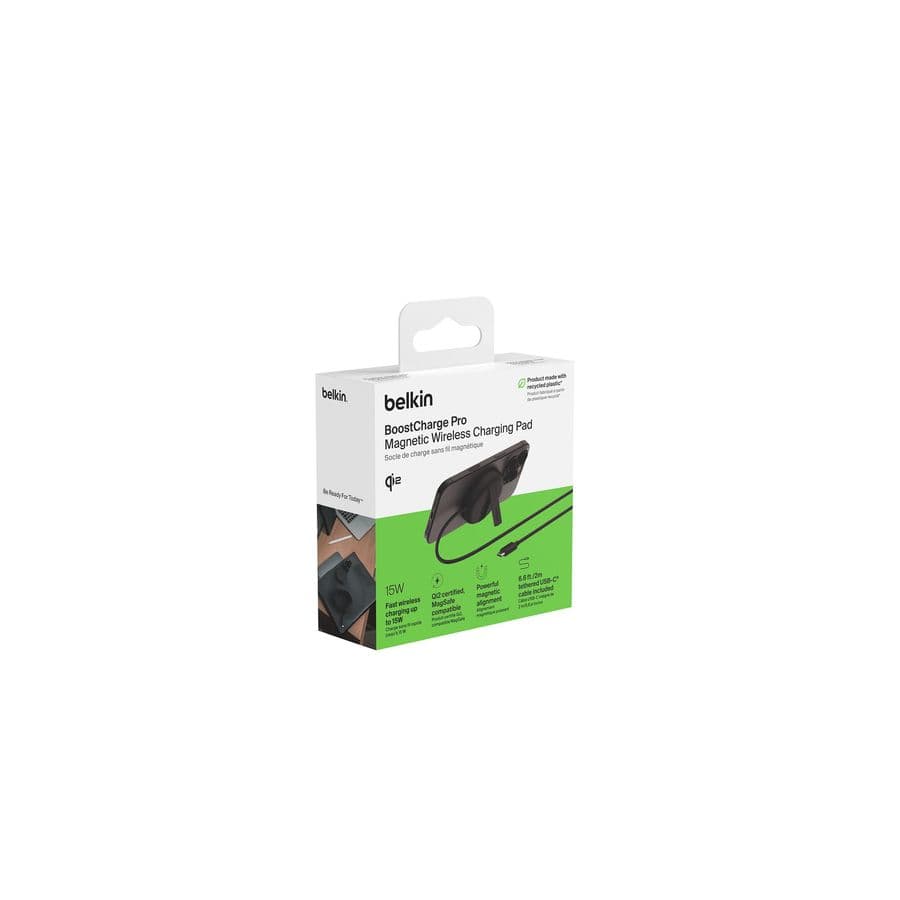 Belkin Boost Charge Qi2 15w Magnetic Pad Svart