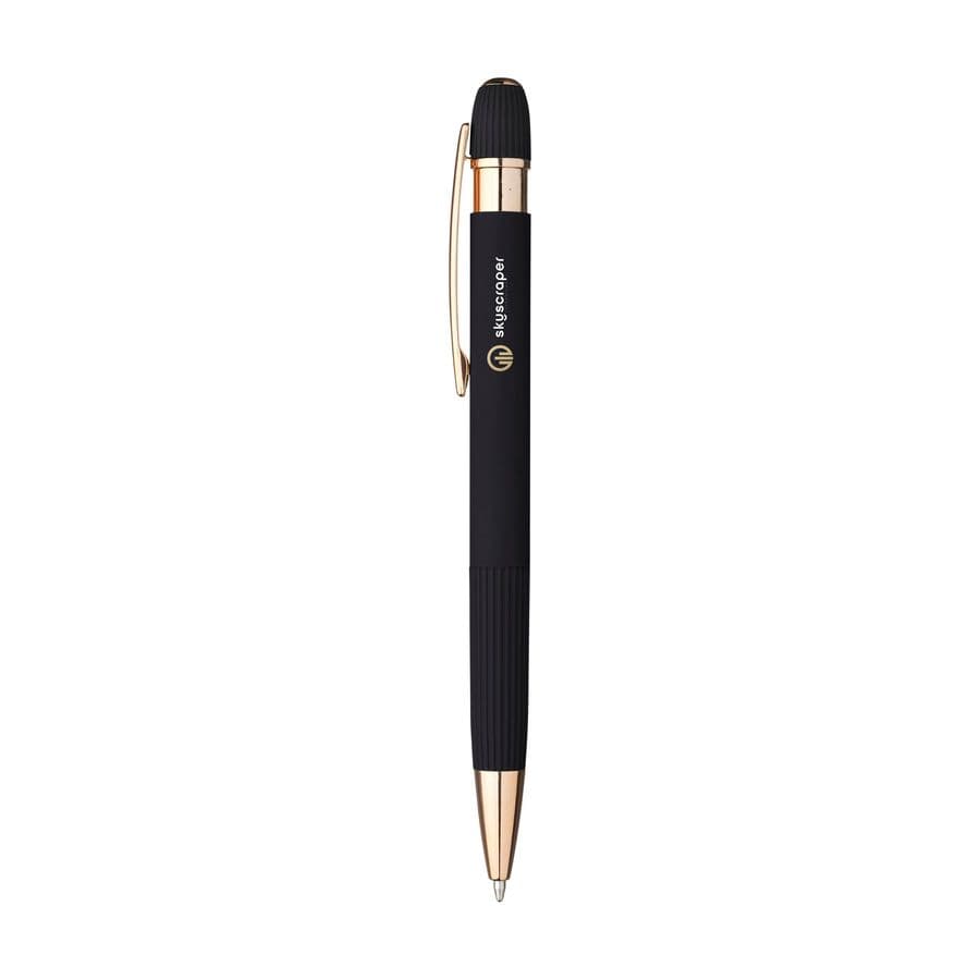 Lunox RCS Recycled Alu Soft Touch pen Svart