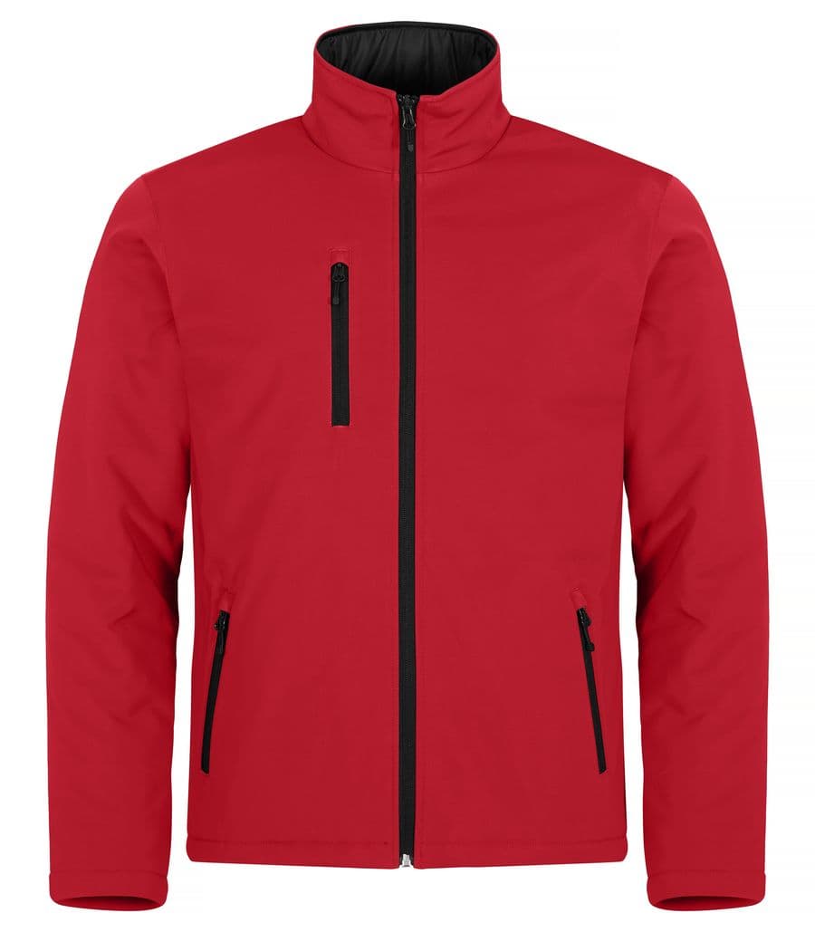 Padded Softshell Jacket Röd