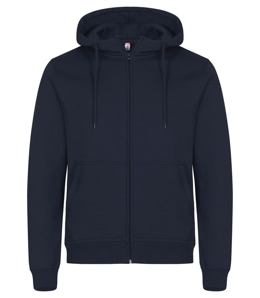 Miami Hoody Full Zip Mörk marin