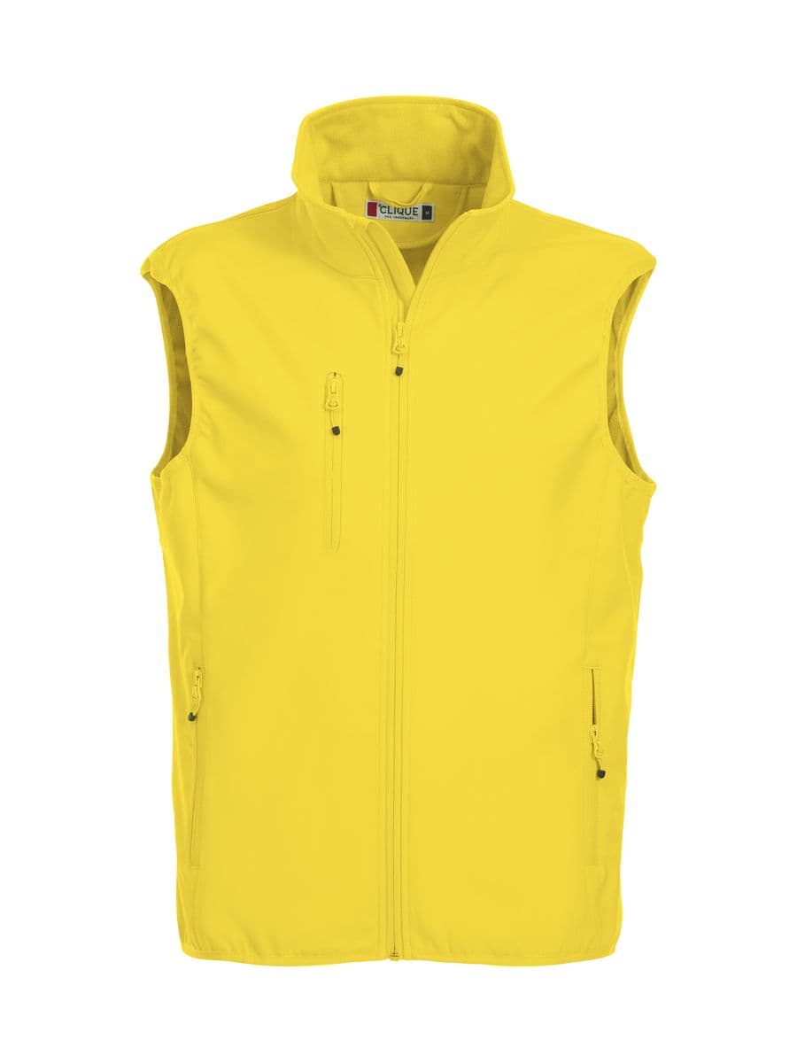 Basic Softshell Vest Citron
