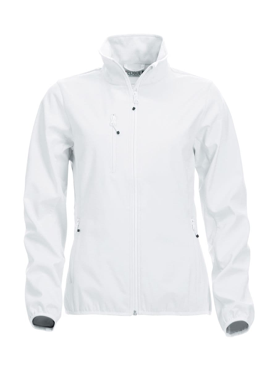 Basic Softshell Jacket Ladies Vit
