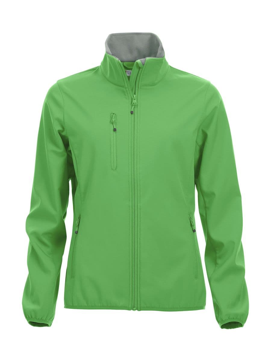 Basic Softshell Jacket Ladies Apple green