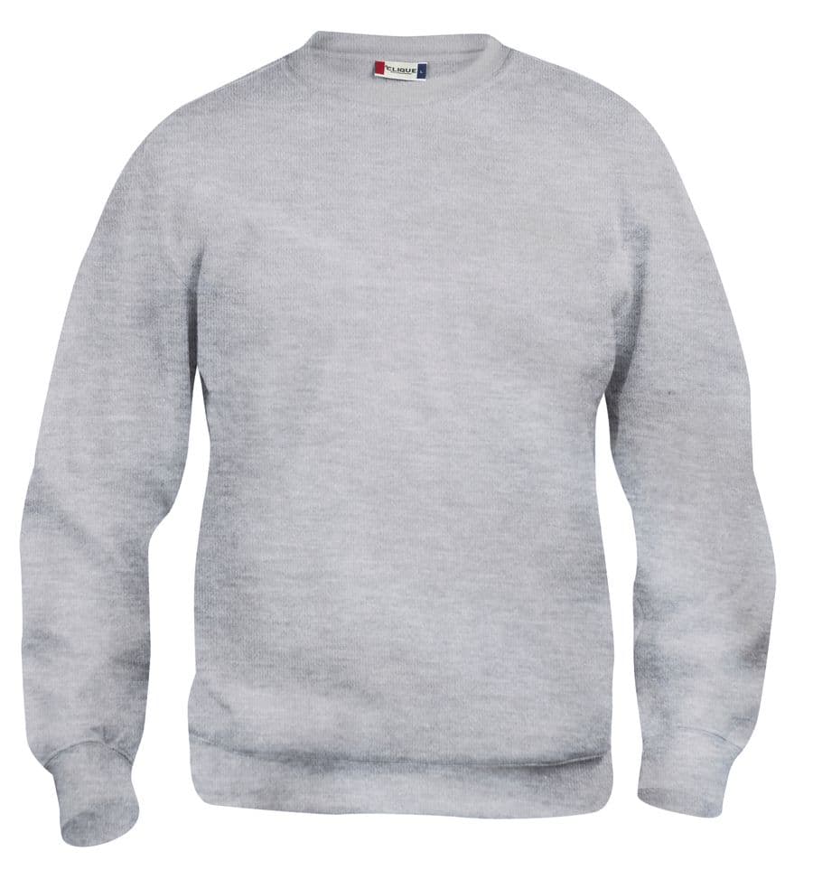 Basic Roundneck Junior Gråmelerad