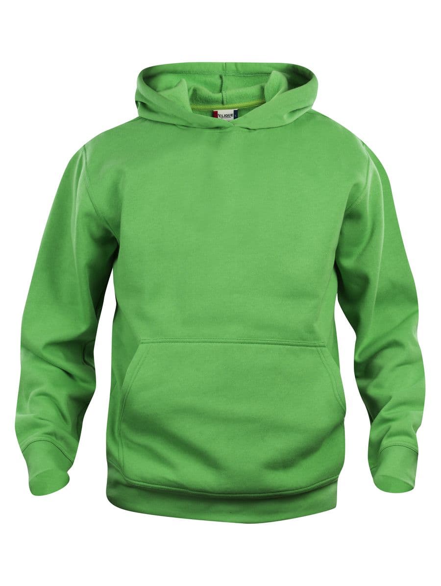 Basic Hoody Junior Apple green