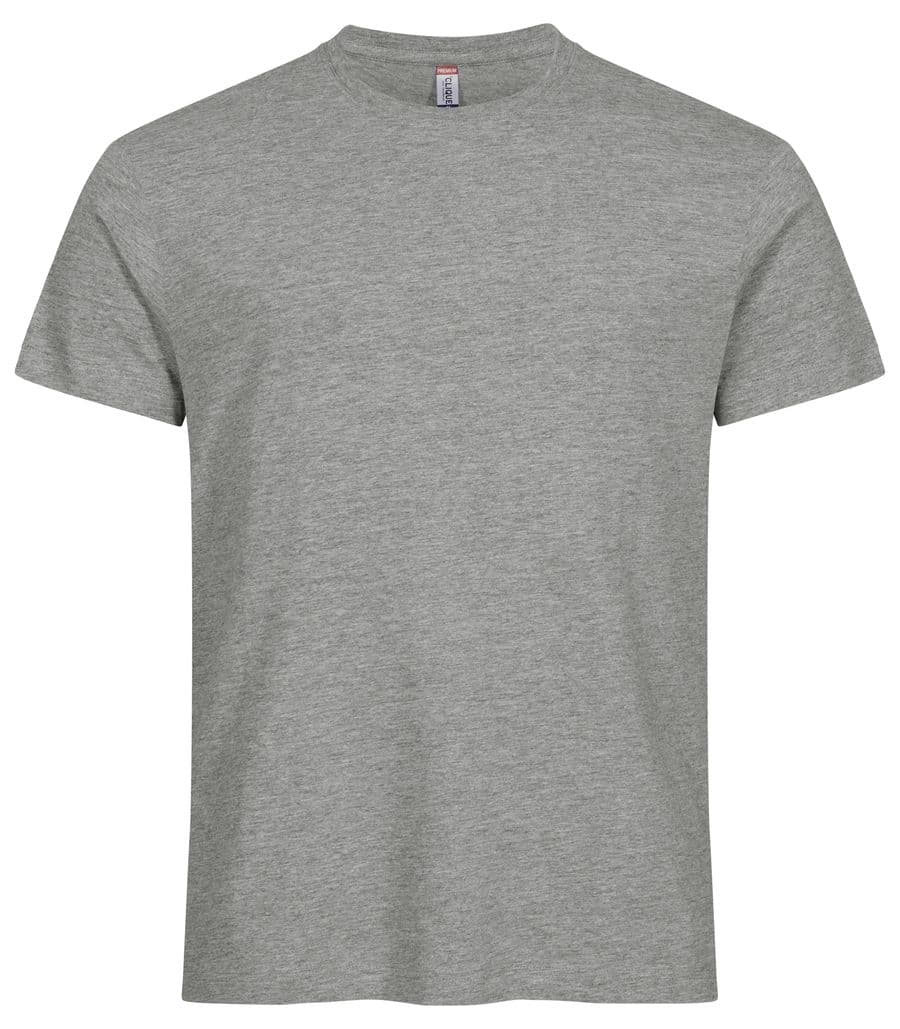 Premium Long-T Gråmelerad