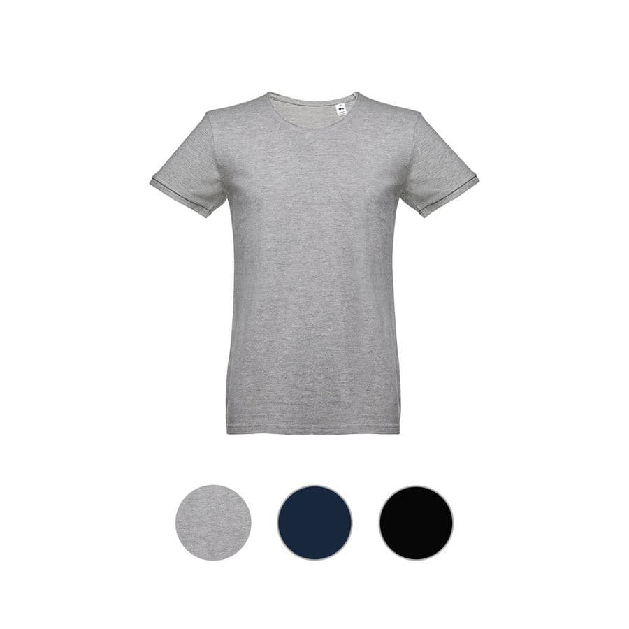 THC SAN MARINO. Kortärmad herr t-shirt i kammad bomull