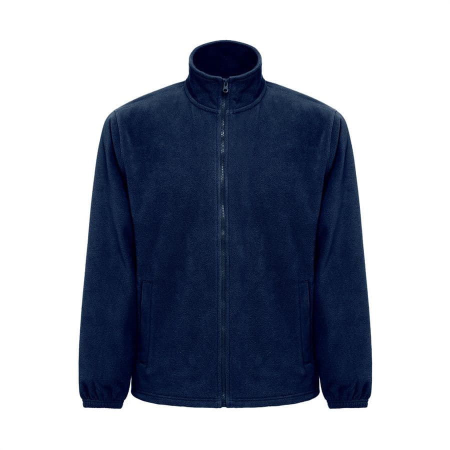 THC GAMA. Högdensitetsfleecejacka för män i polyester Blå