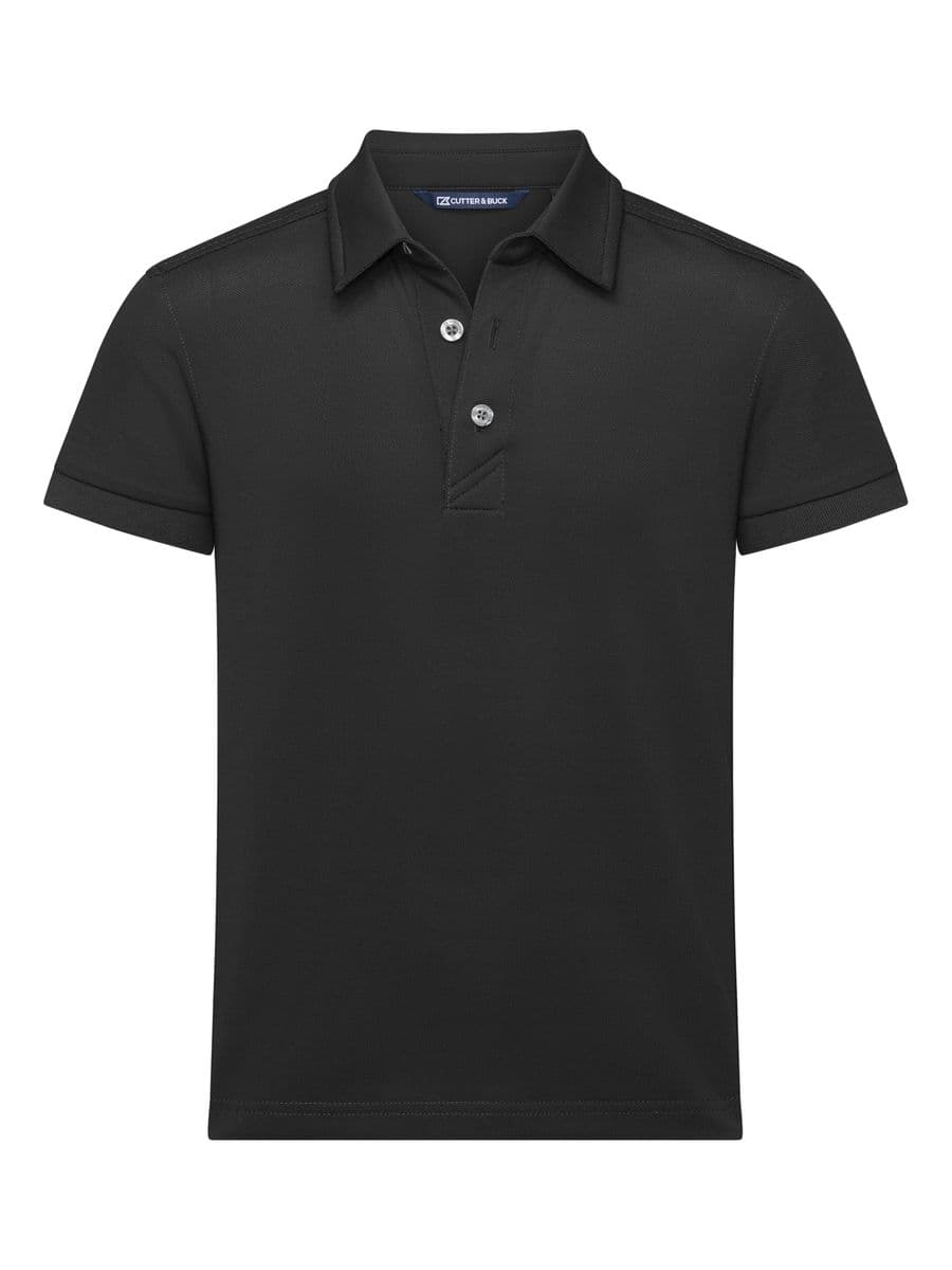 Virtue Polo Solid Junior Svart