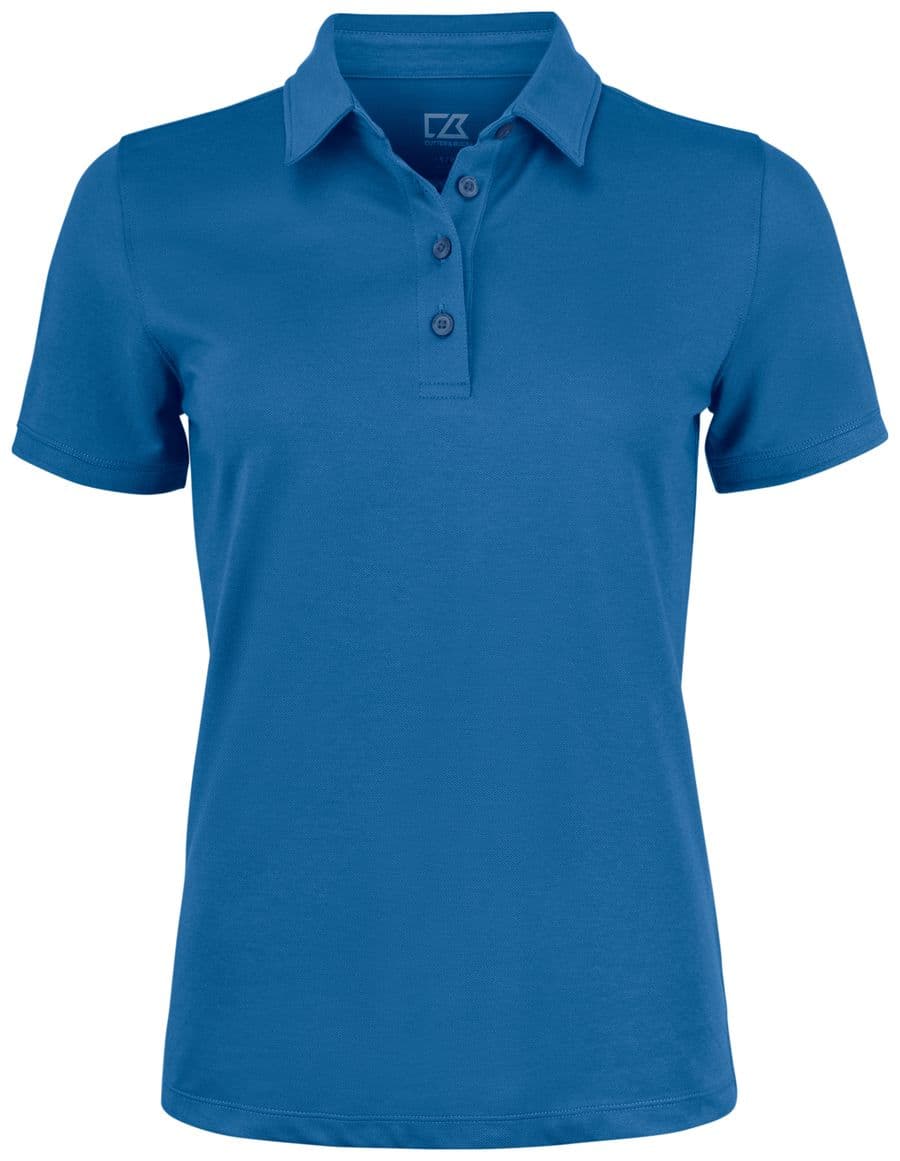 Oceanside Stretch Polo Women Royalblå