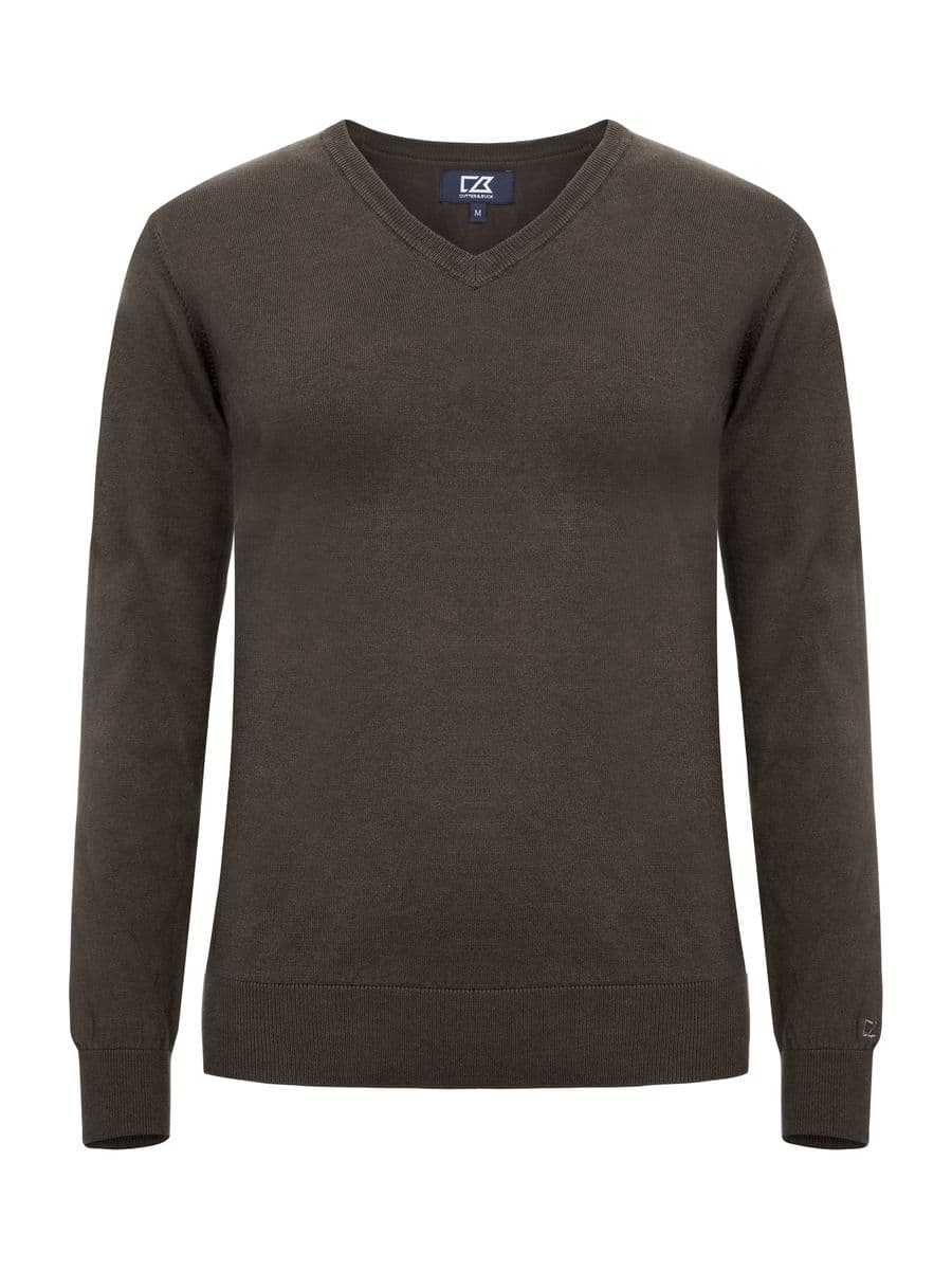 Oakville V-neck Women Dark mocca