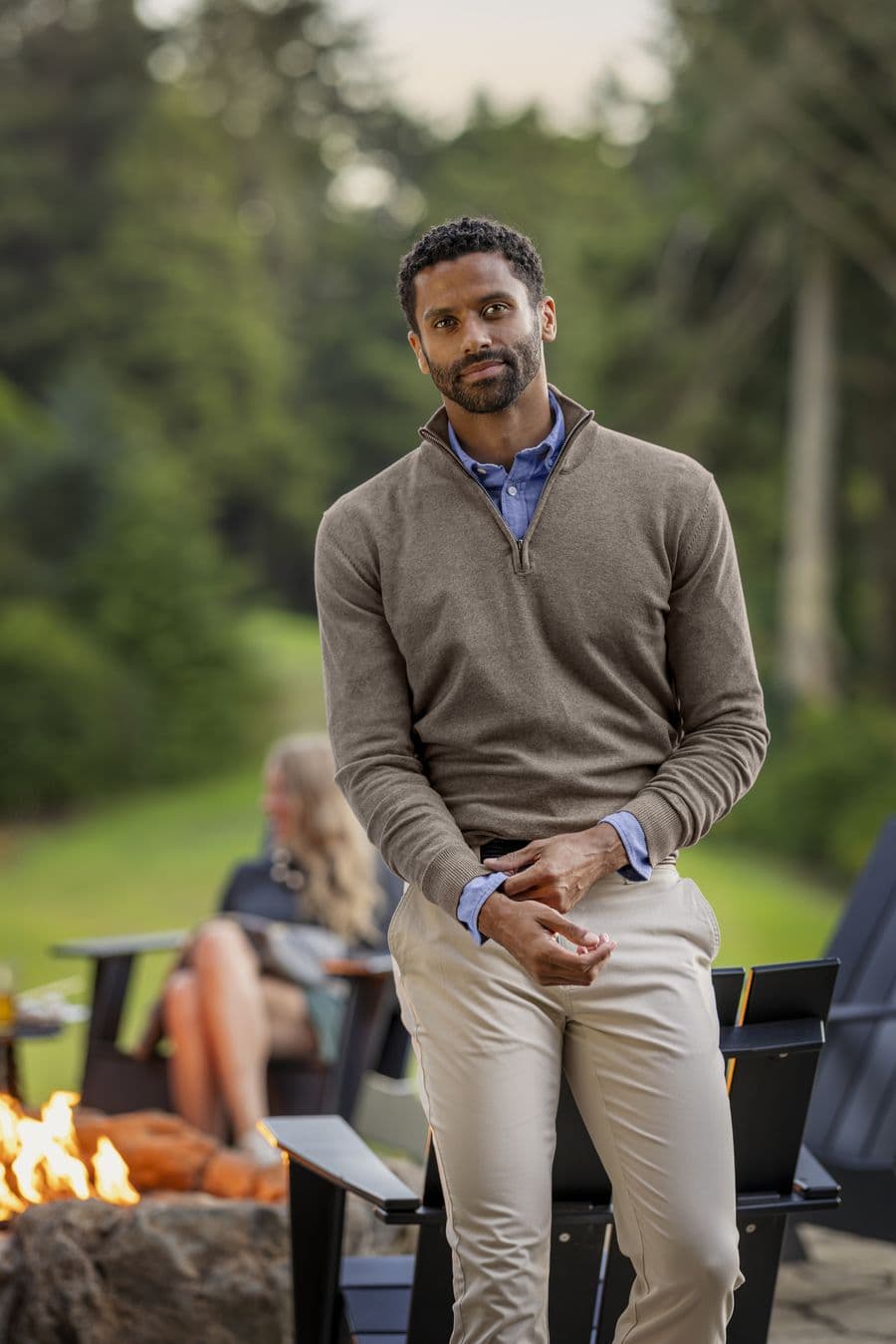 Oakville Half Zip Sweater Men
