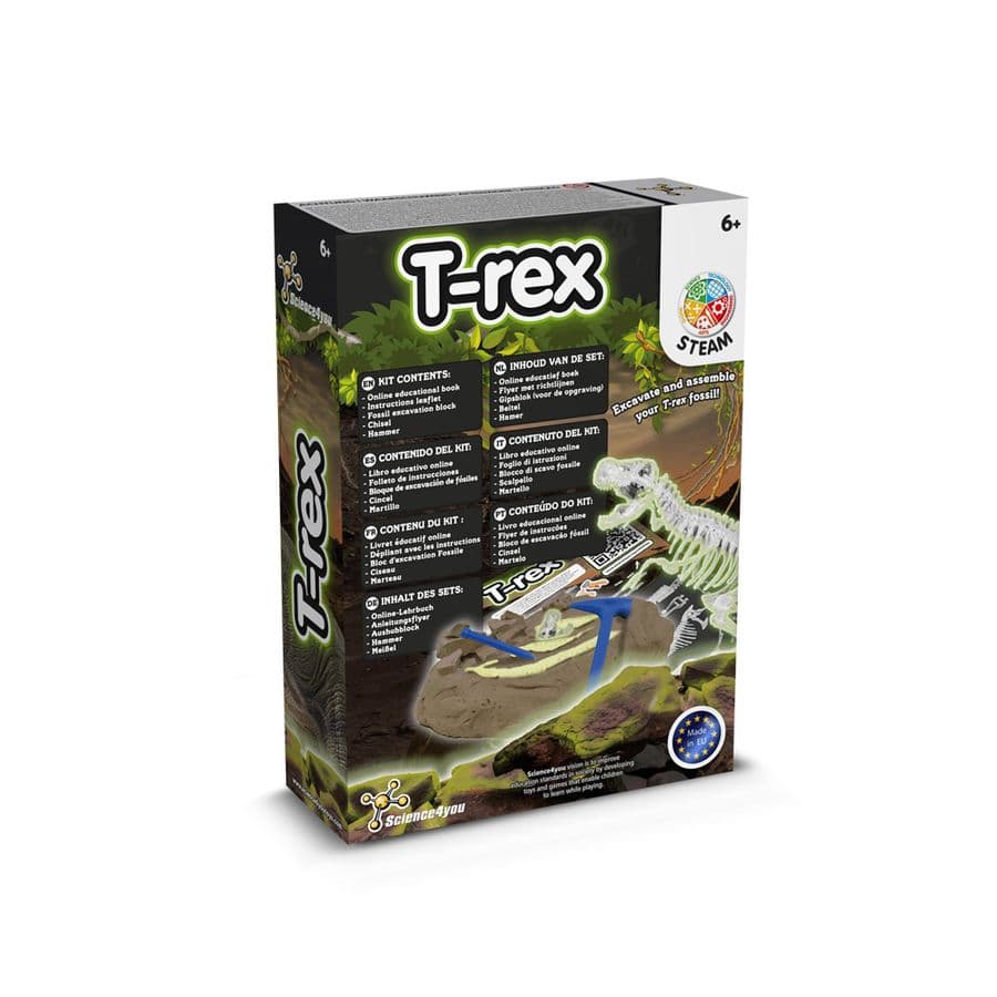 Fossil Excavation Kit I. Pedagogiskt spel för barn