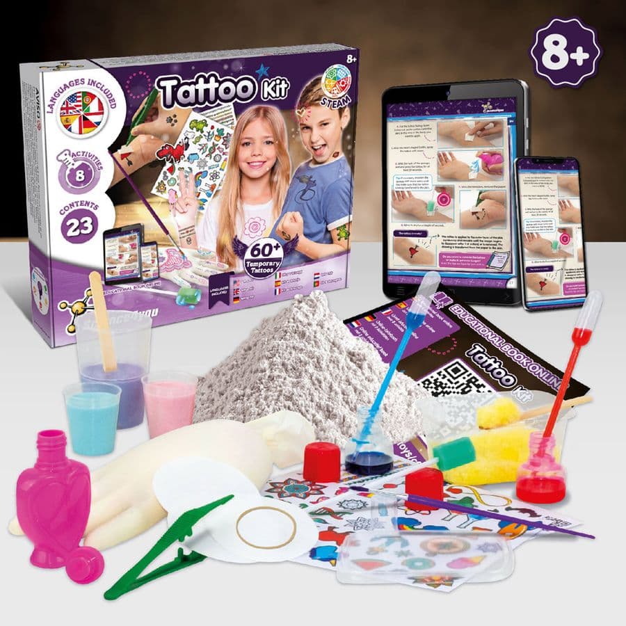 Tattoo Factory Kit I. Pedagogiskt spel för barn