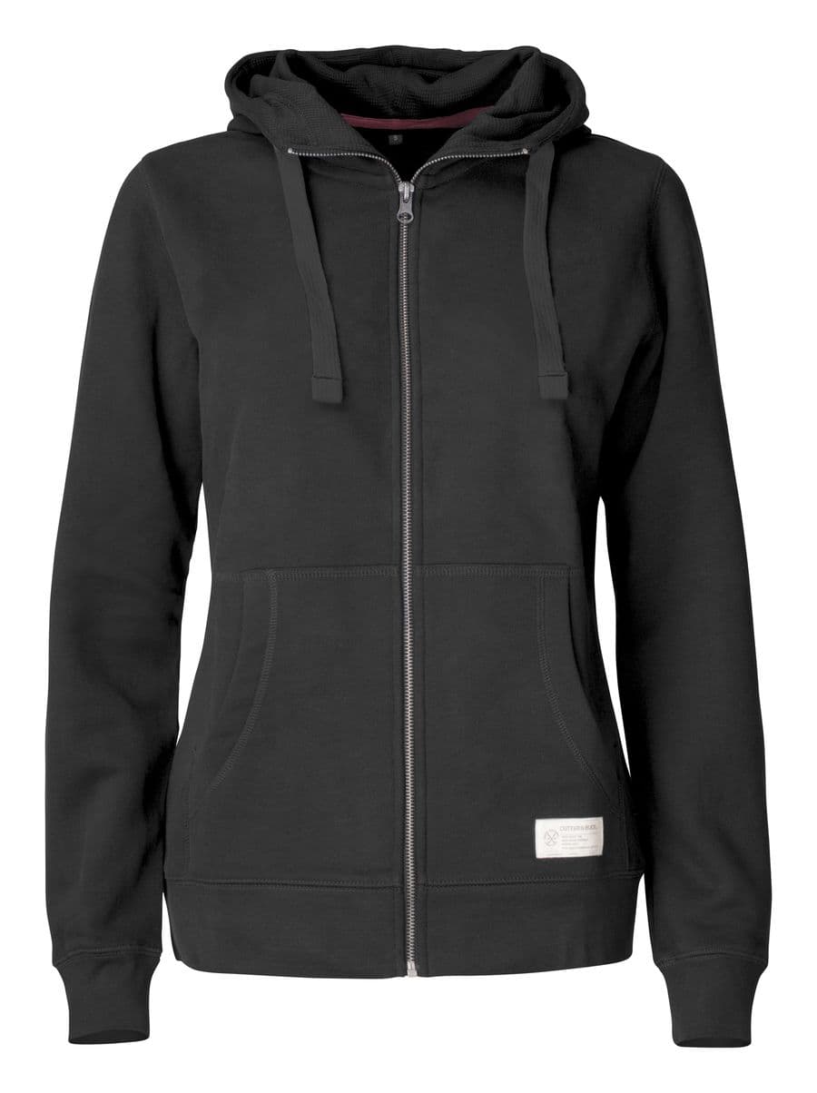 Twisp Hood Full Zip Women Svart
