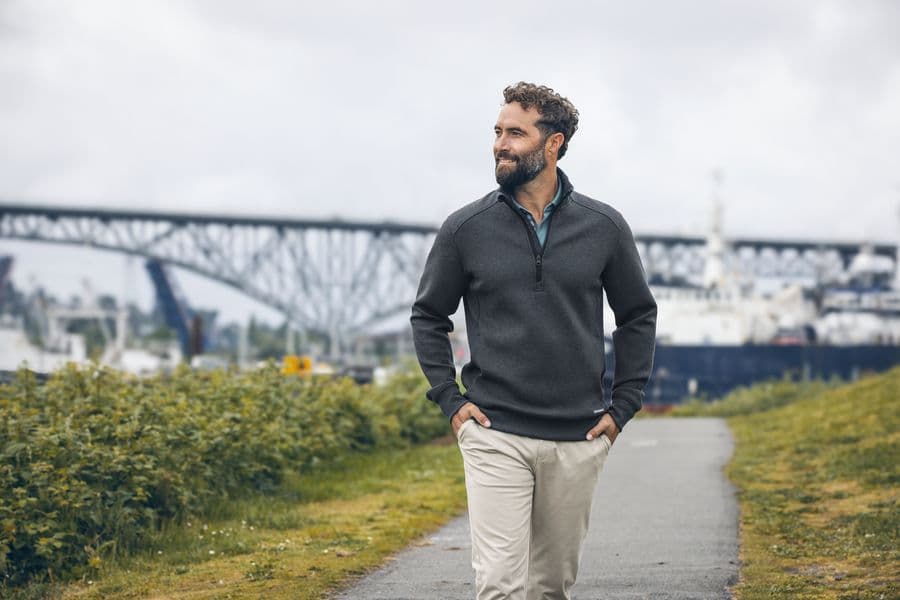 Pemberton Half Zip Men