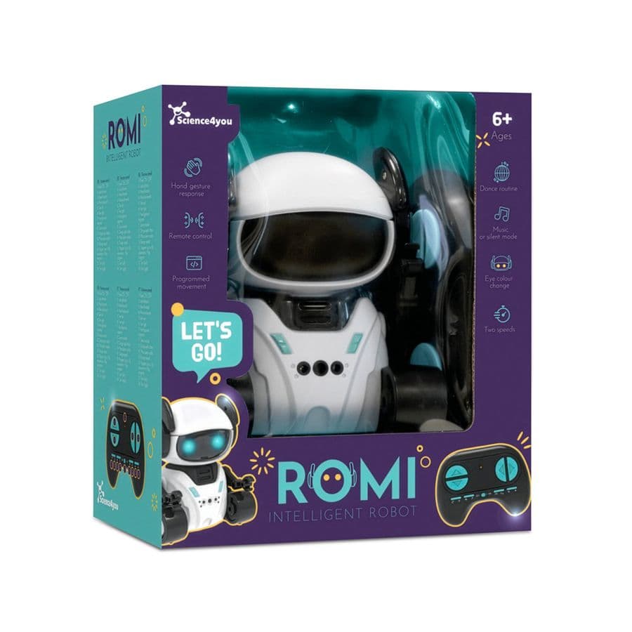 ROMI INTELLIGENT ROBOT. Lärorikt leksak för barn