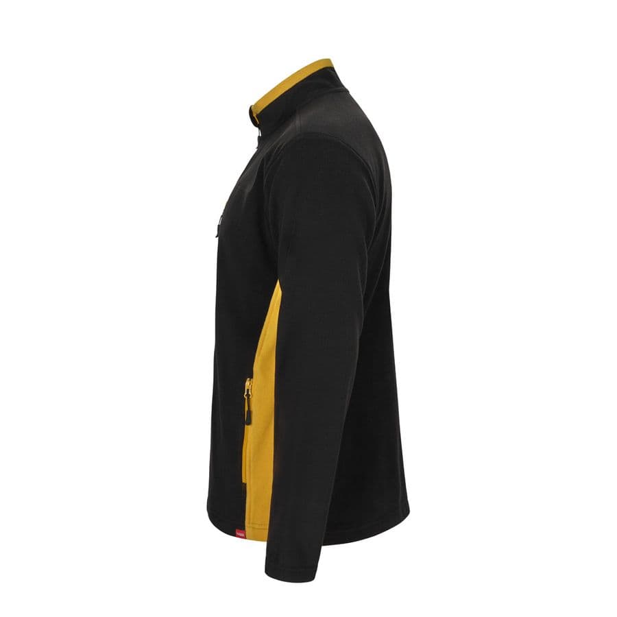 VL GERAS. Tvåfärgad fleecejacka (220g/m²) i polyester (100%)