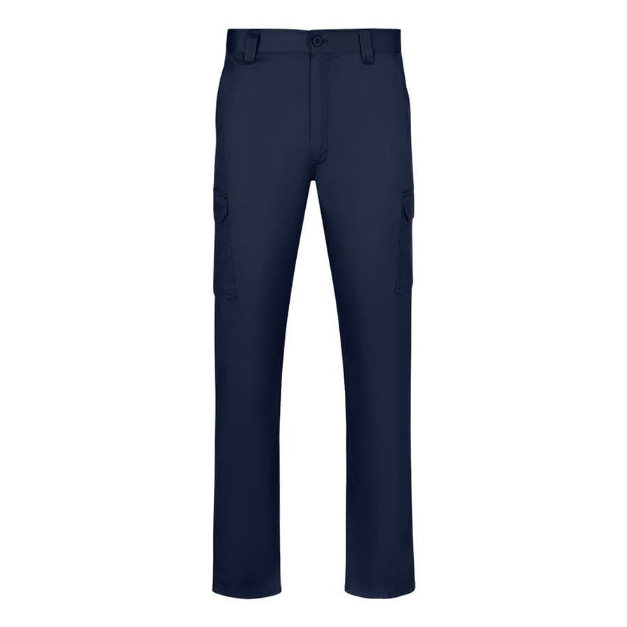 VL HERMES. Twillbyxor med flera fickor (190 g/m²) Marinblå