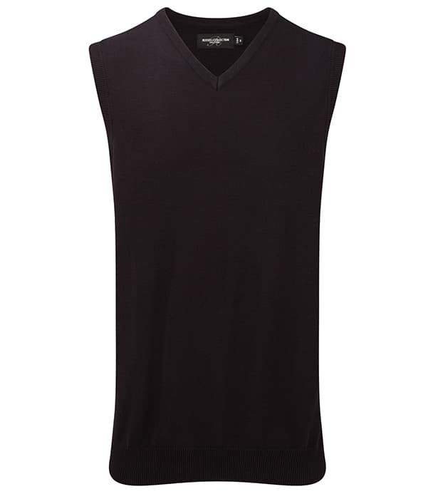Adults´ V-Neck Sleeveless Knitted Pullover