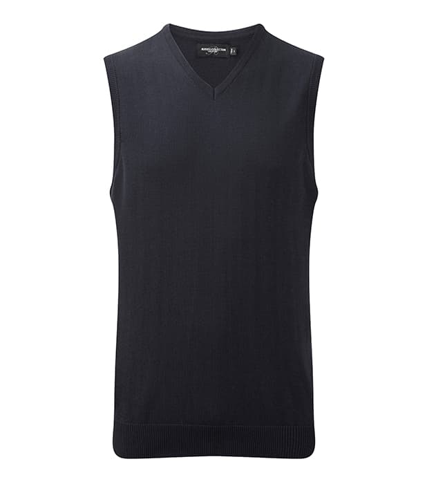 Adults´ V-Neck Sleeveless Knitted Pullover