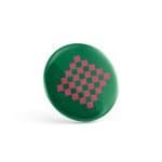 Button P'IN 12. Button P'IN 12. Magnetknappmärke med flasköppnare