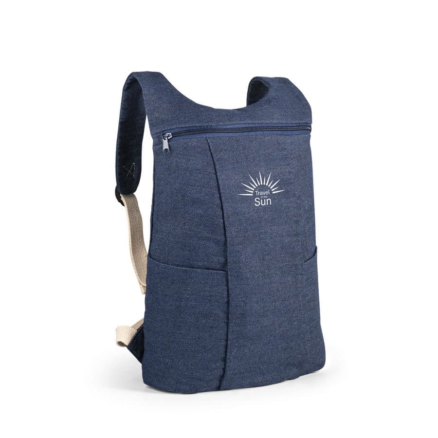 DENIM BPACK. Ryggsäck i jeanstyg (300 g/m²)