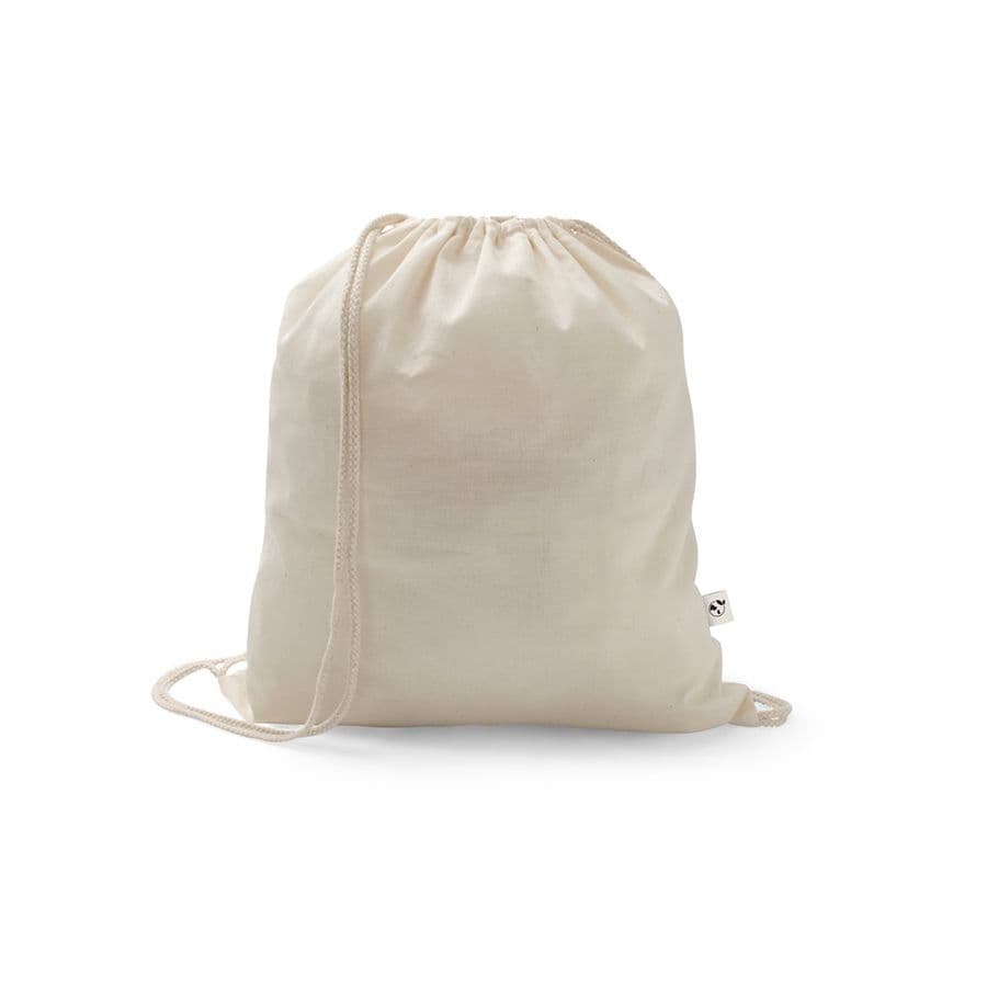 SALAMANCA. Gympapåse i återvunnen bomull (70%) och polyester (30% rPET) (150 g/m²)