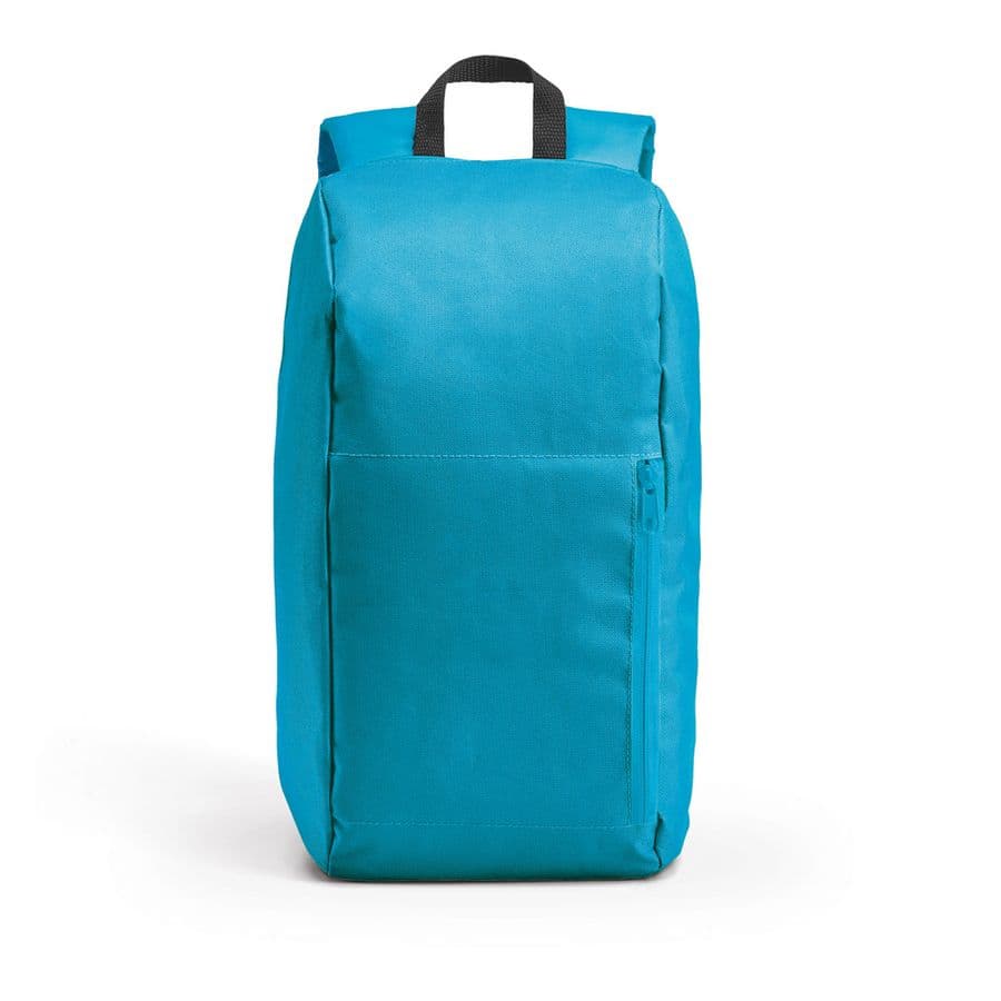 LUGANE. 600D polyester ryggsäck Ljusblå