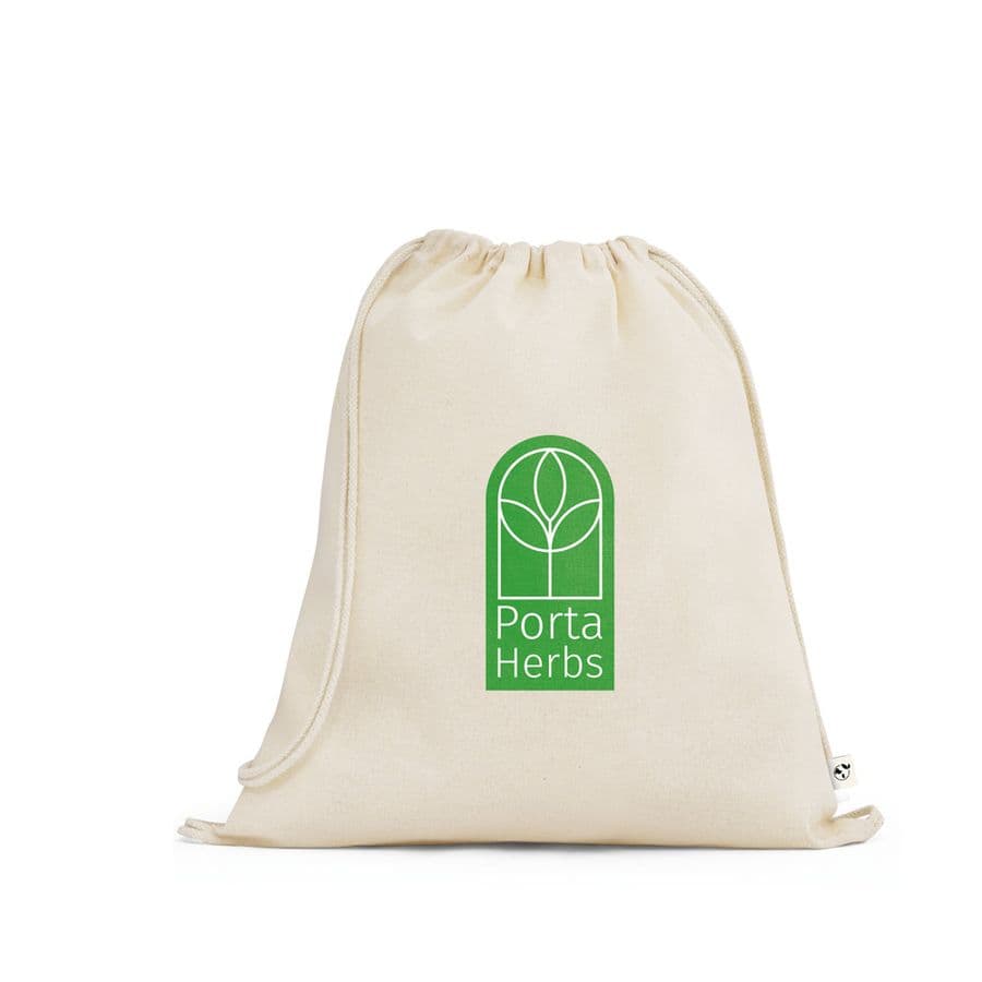 BELIZE. Gympapåse i 100 % ekologisk bomull (140 g/m²)