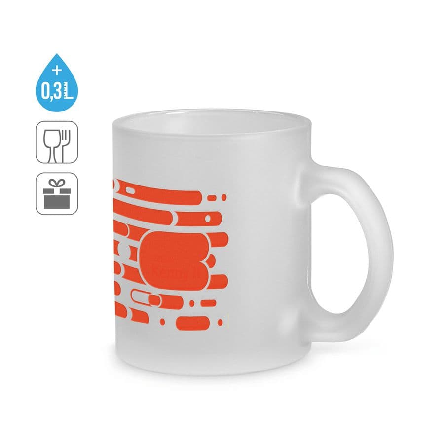KENNY II. Glas mugg 340 mL